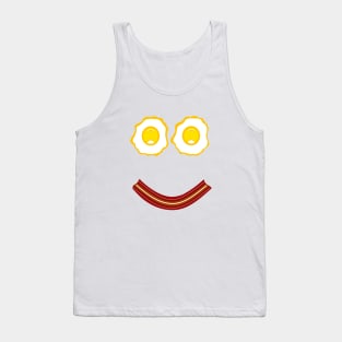 BACON And Eggs Breakfast Face Tank Top